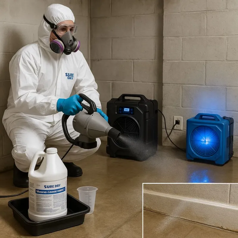 Sanitization and Odor Removal process in Logan, WV
