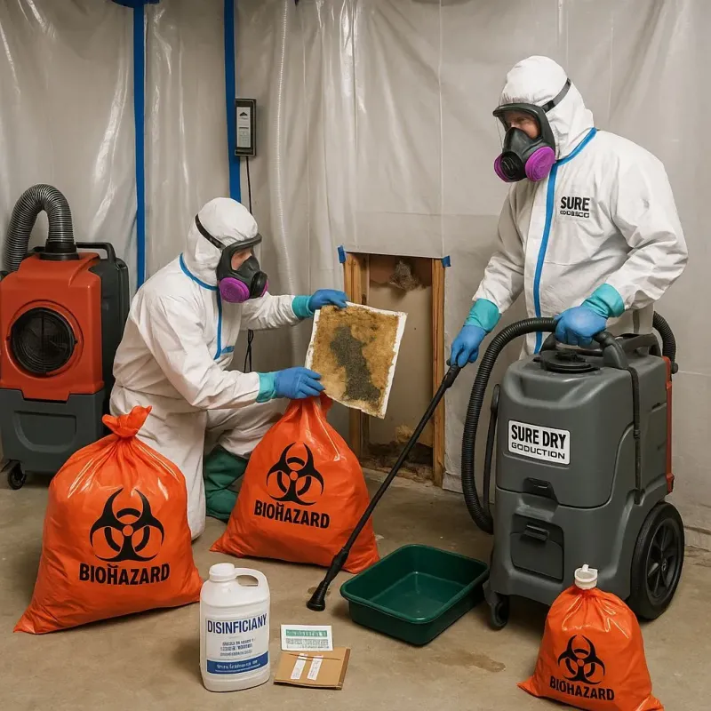 Contaminated Water Handling Protocols process in Logan, WV