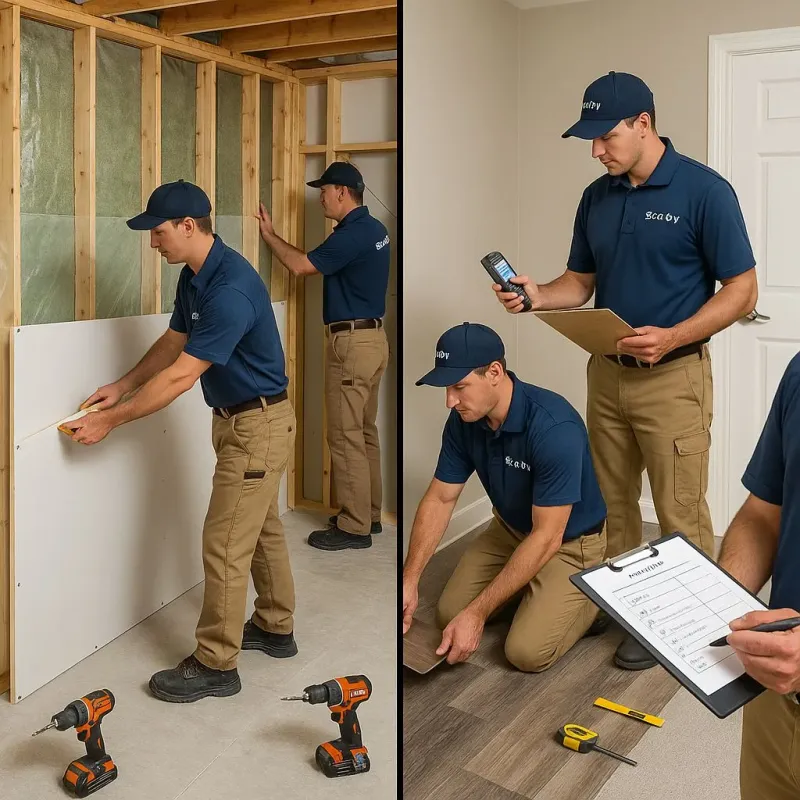 Repairs and Reconstruction process in Logan, WV